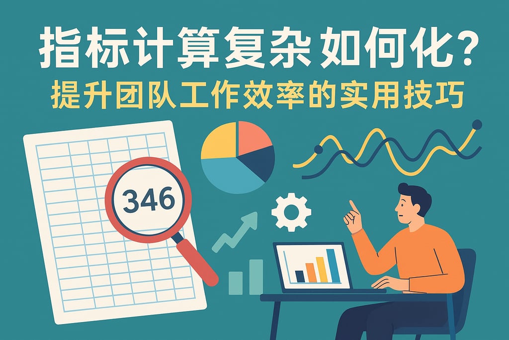 指标计算复杂如何简化？提升团队工作效率的实用技巧
