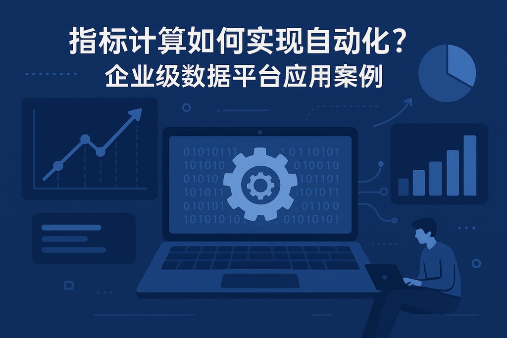 指标计算如何实现自动化？企业级数据平台应用案例