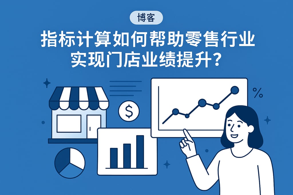 指标计算如何帮助零售行业？实现门店业绩提升