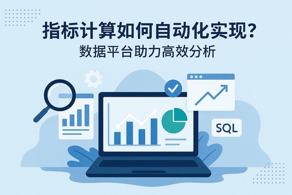 指标计算如何自动化实现？数据平台助力高效分析