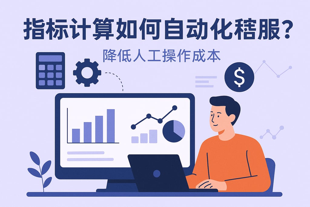指标计算如何自动化实现？降低人工操作成本