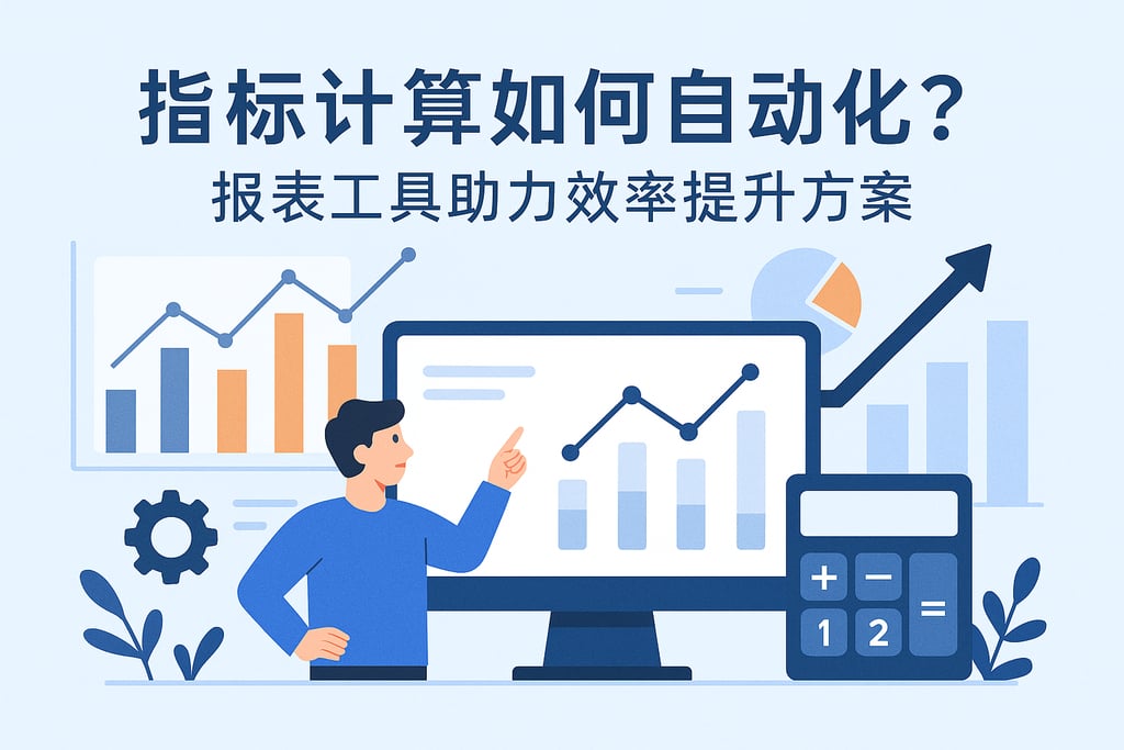 指标计算如何自动化？报表工具助力效率提升方案