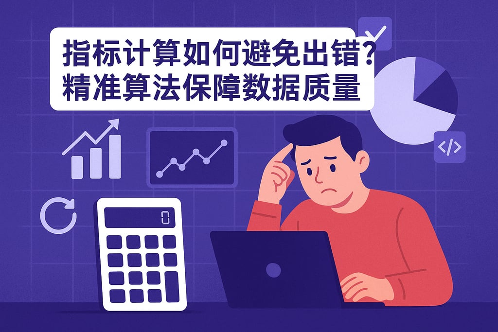 指标计算如何避免出错？精准算法保障数据质量