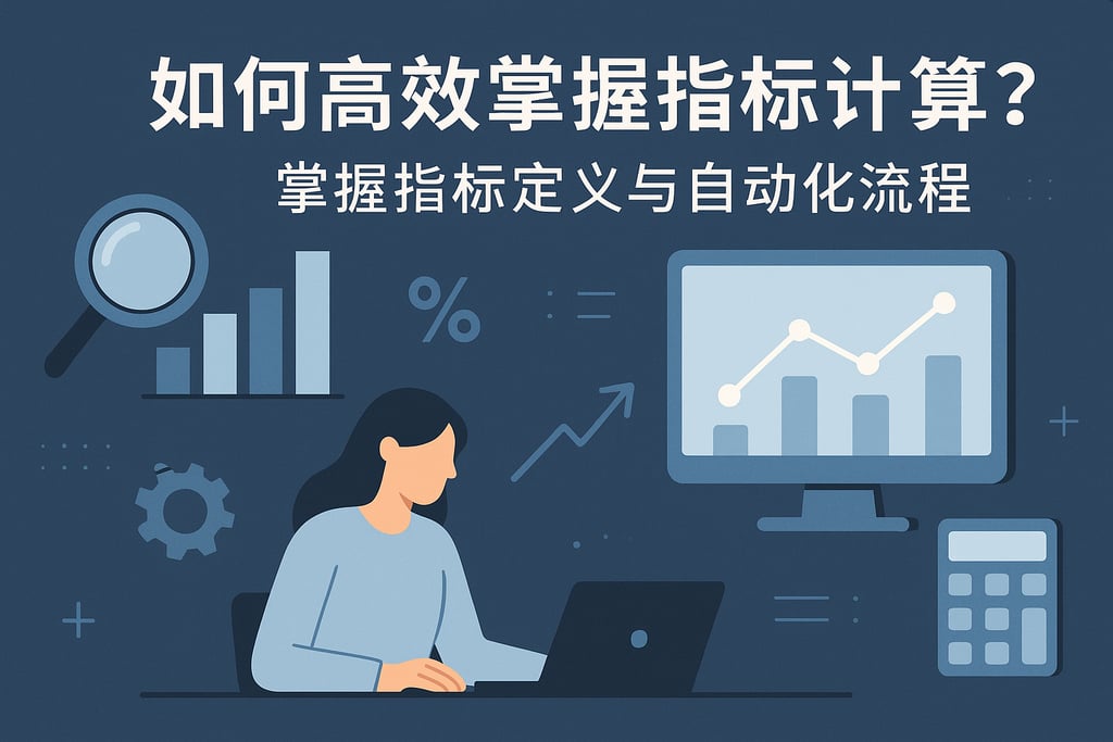 指标计算如何高效？掌握指标定义与自动化流程