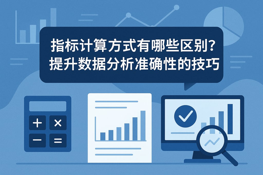 指标计算方式有哪些区别？提升数据分析准确性的技巧