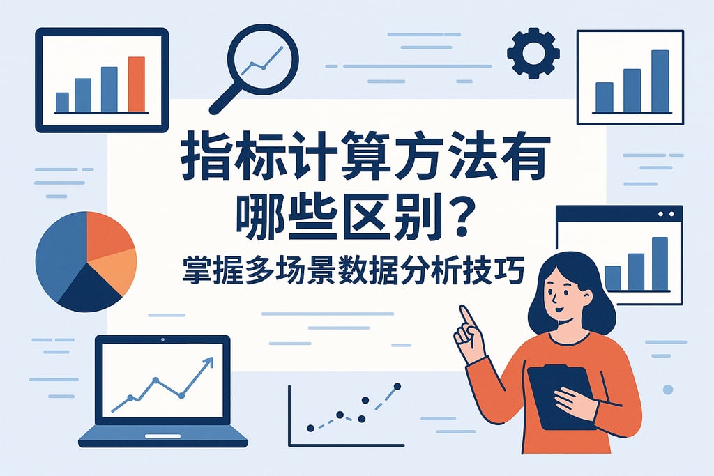 指标计算方法有哪些区别？掌握多场景数据分析技巧