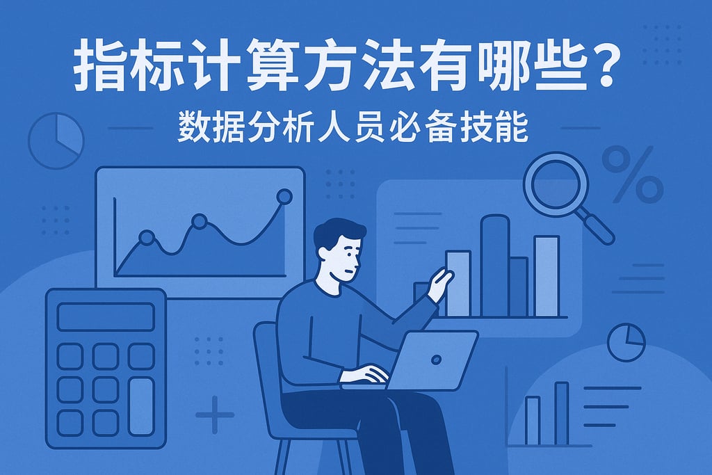 指标计算方法有哪些？数据分析人员必备技能