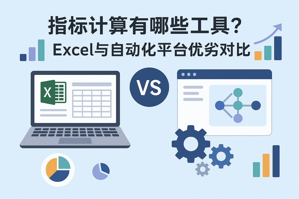 指标计算有哪些工具？Excel与自动化平台优劣对比