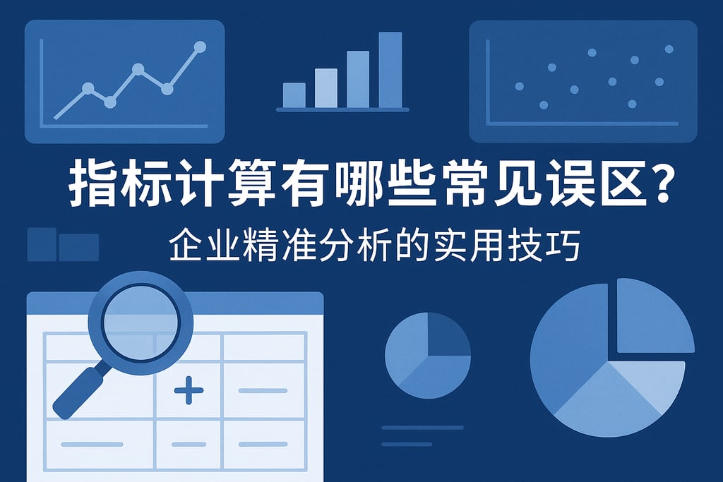 指标计算有哪些常见误区？企业精准分析的实用技巧