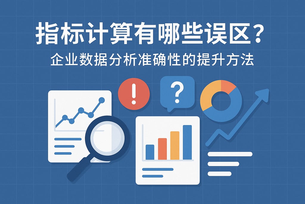 指标计算有哪些误区？企业数据分析准确性的提升方法