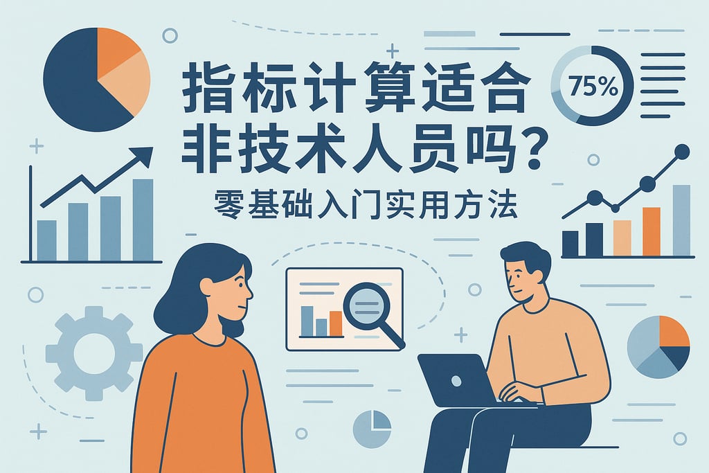 指标计算适合非技术人员吗？零基础入门实用方法