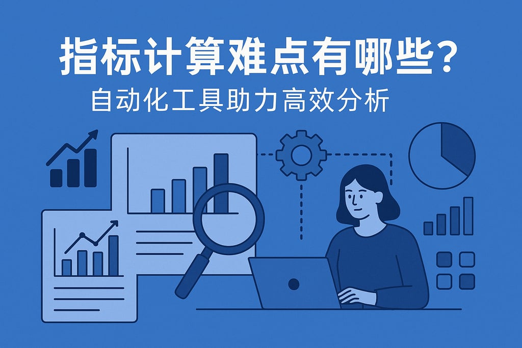 指标计算难点有哪些？自动化工具助力高效分析