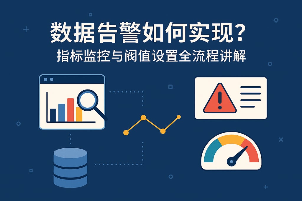 数据告警如何实现？指标监控与阈值设置全流程讲解
