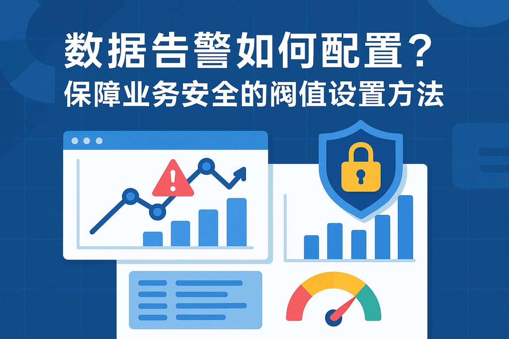 数据告警如何配置？保障业务安全的阈值设置方法