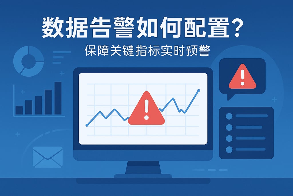 数据告警如何配置？保障关键指标实时预警