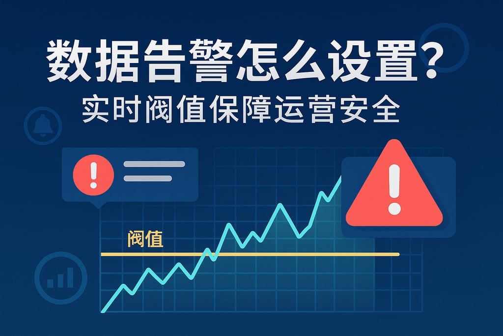 数据告警怎么设置？实时阈值保障运营安全