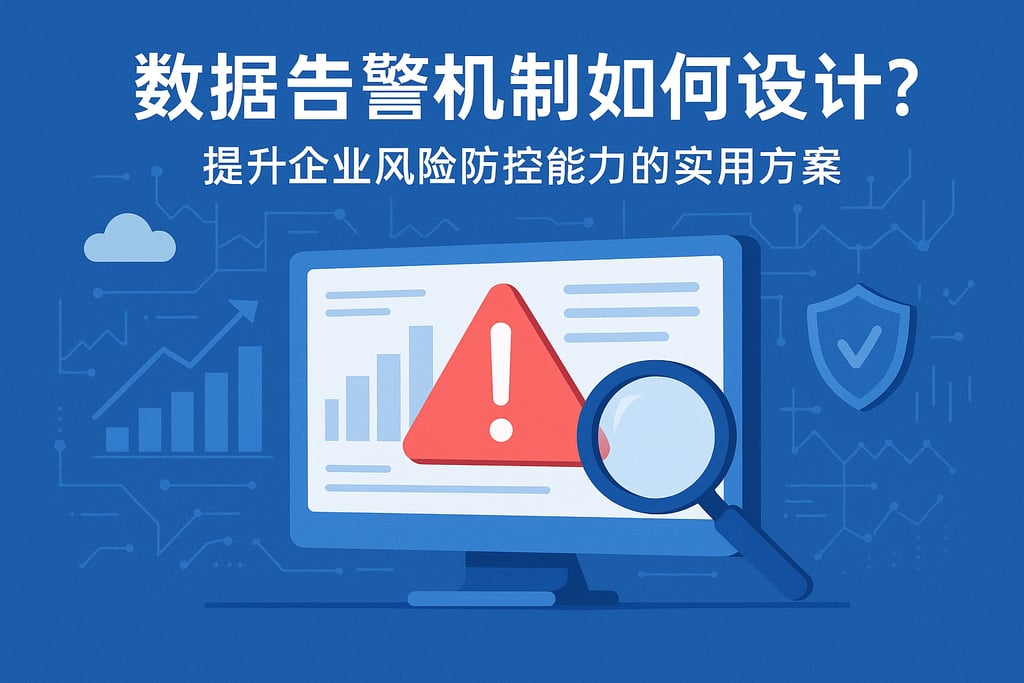 数据告警机制如何设计？提升企业风险防控能力的实用方案