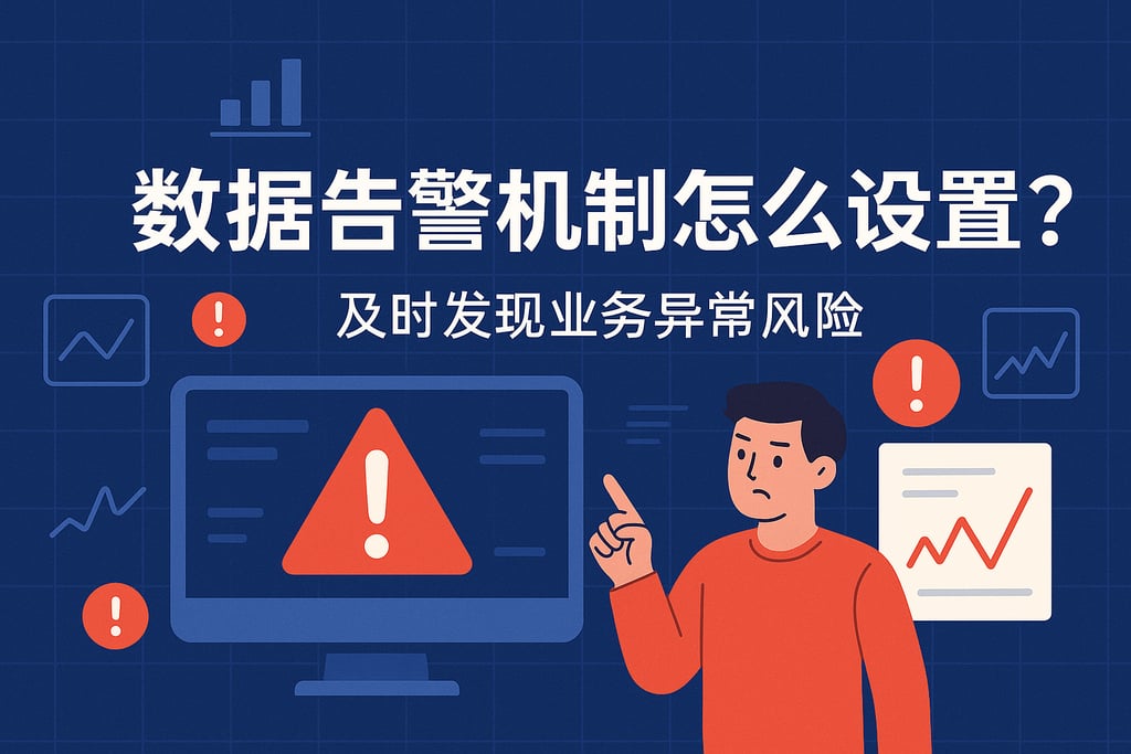 数据告警机制怎么设置？及时发现业务异常风险
