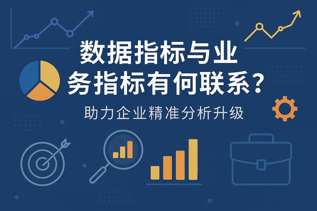 数据指标与业务指标有何联系？助力企业精准分析升级