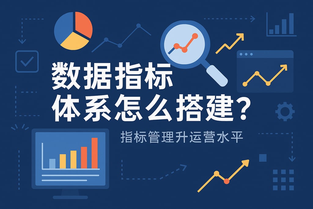 数据指标体系怎么搭建？指标管理提升运营水平