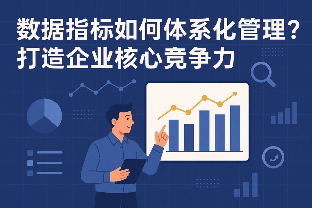 数据指标如何体系化管理？打造企业核心竞争力