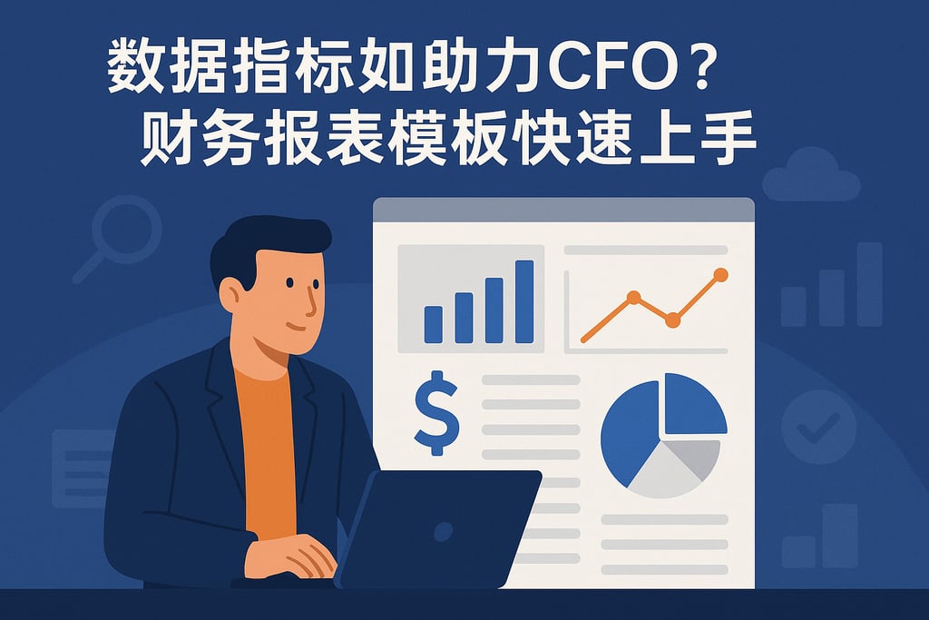 数据指标如何助力CFO？财务报表模板快速上手