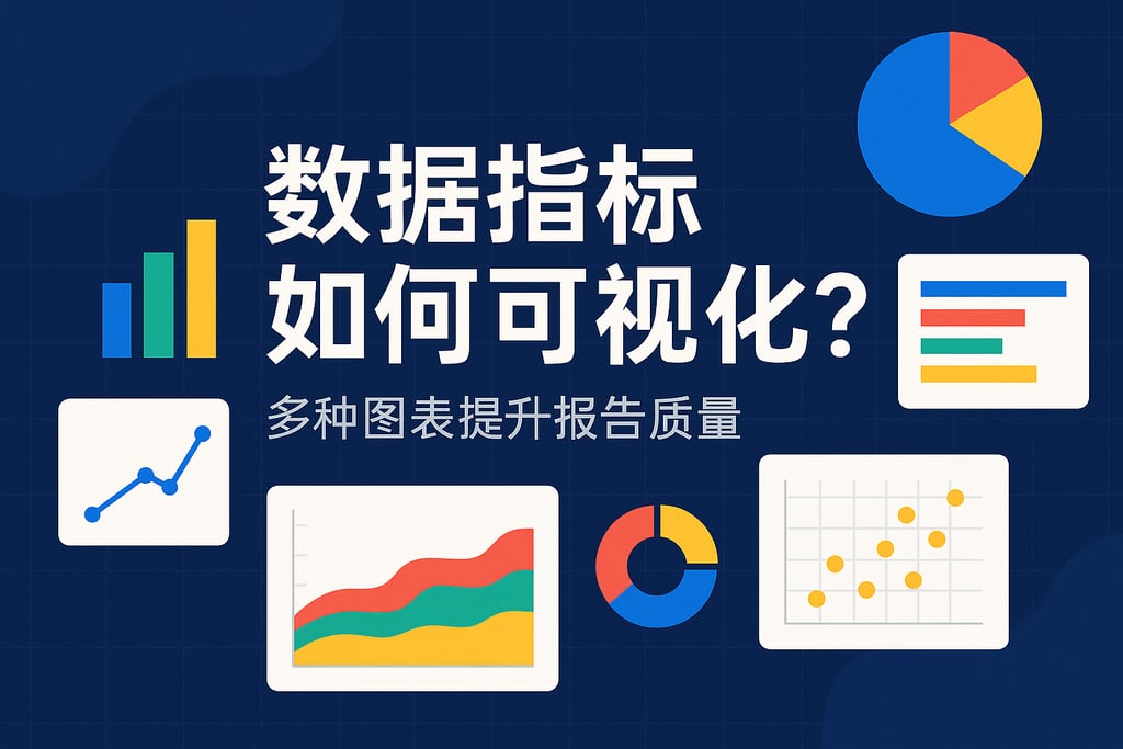 数据指标如何可视化？多种图表配置提升报告质量