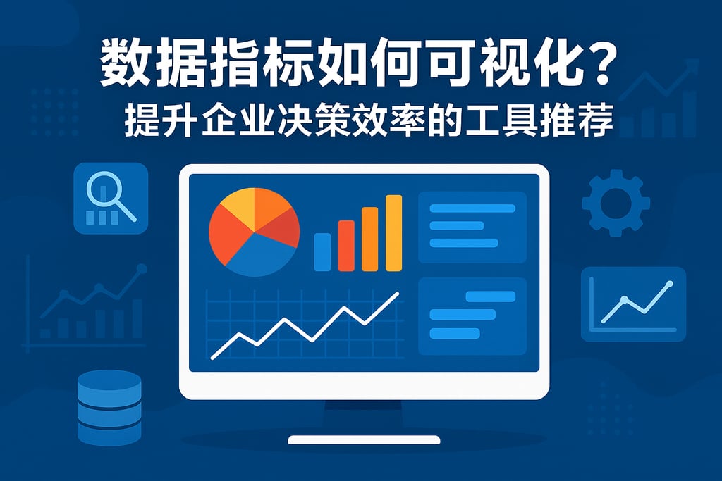 数据指标如何可视化？提升企业决策效率的工具推荐