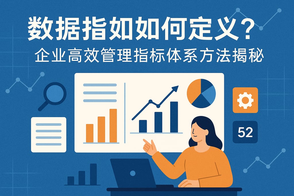 数据指标如何定义？企业高效管理指标体系方法揭秘