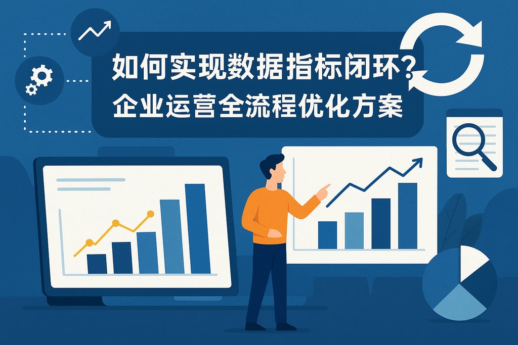 数据指标如何实现闭环？企业运营全流程优化方案