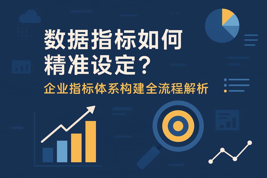 数据指标如何精准设定？企业指标体系构建全流程解析