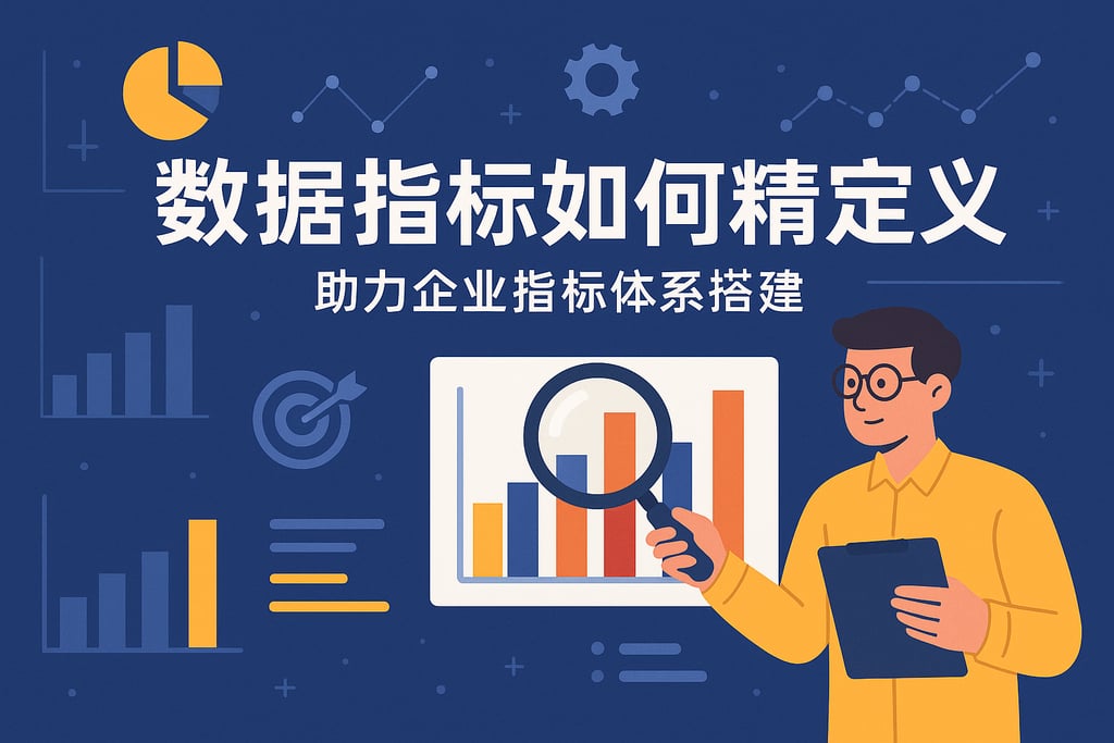 数据指标如何精确定义？助力企业指标体系搭建
