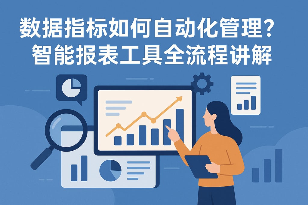 数据指标如何自动化管理？智能报表工具全流程讲解