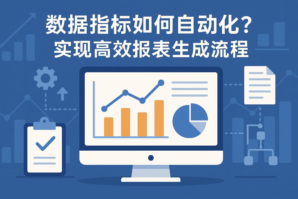 数据指标如何自动化？实现高效报表生成流程
