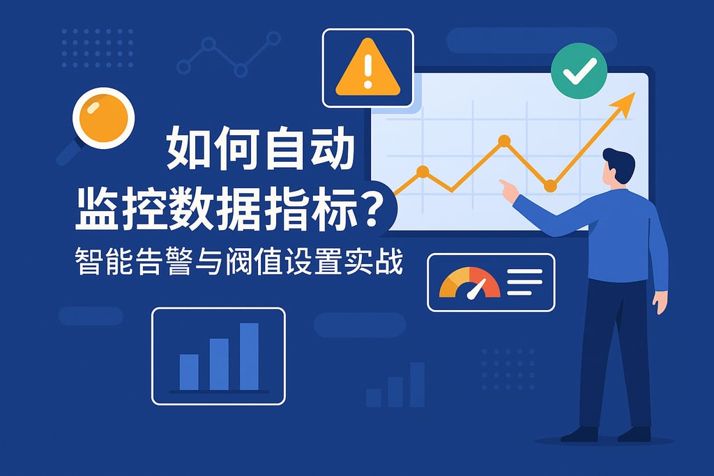 数据指标如何自动监控？智能告警与阈值设置实战