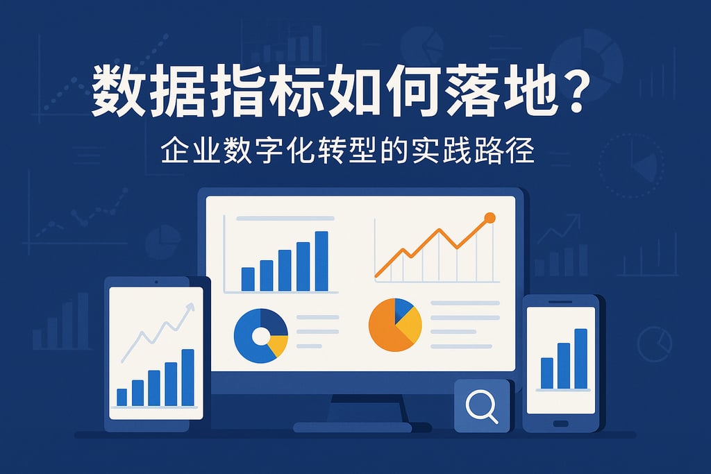 数据指标如何落地？企业数字化转型的实践路径