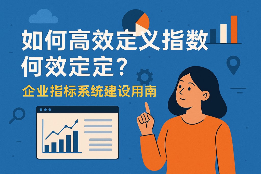 数据指标如何高效定义？企业指标体系搭建实用指南