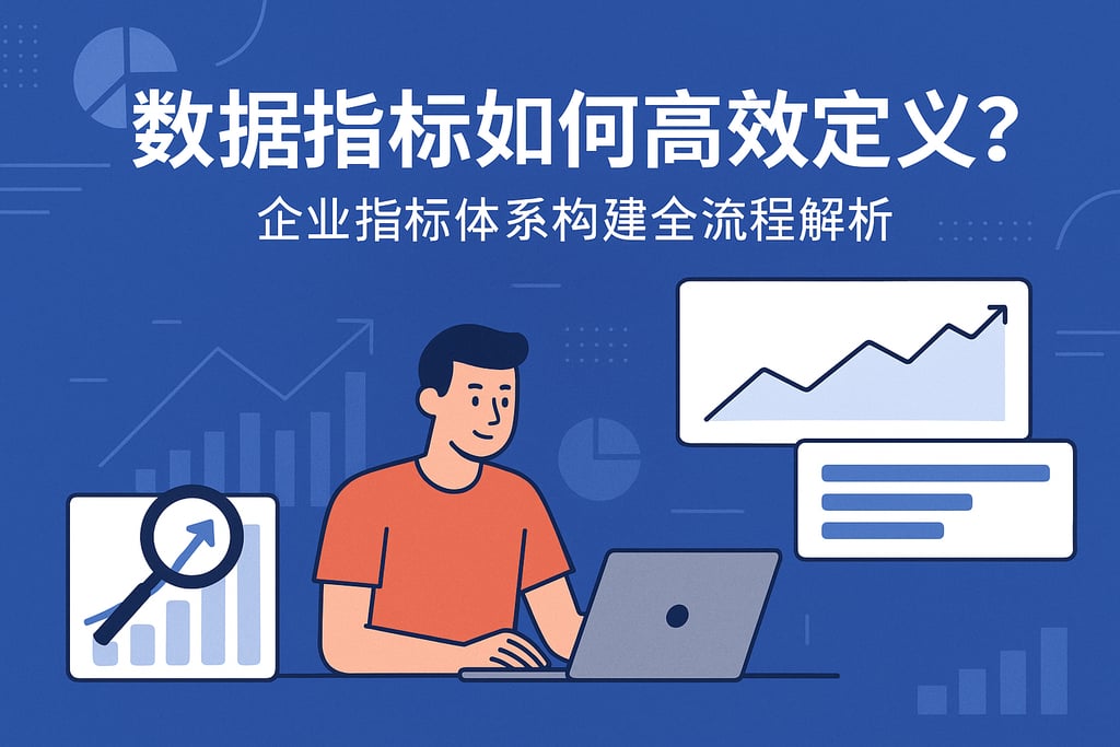 数据指标如何高效定义？企业指标体系构建全流程解析