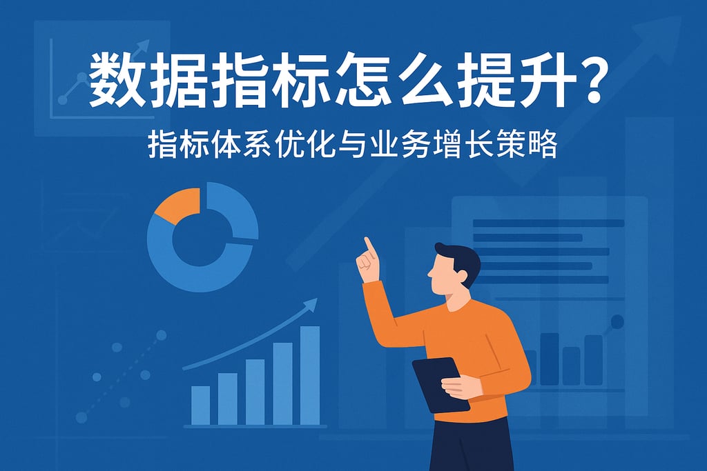 数据指标怎么提升？指标体系优化与业务增长策略