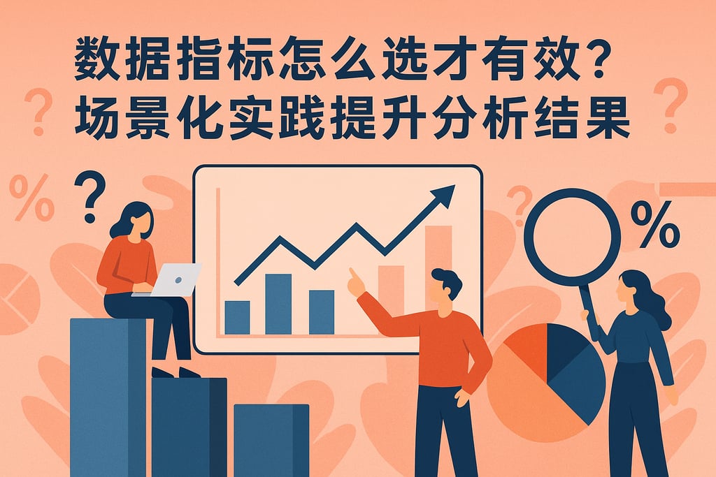 数据指标怎么选才有效？场景化实践提升分析结果