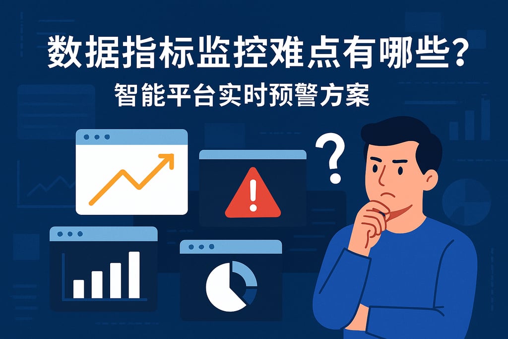 数据指标监控难点有哪些？智能平台实时预警方案