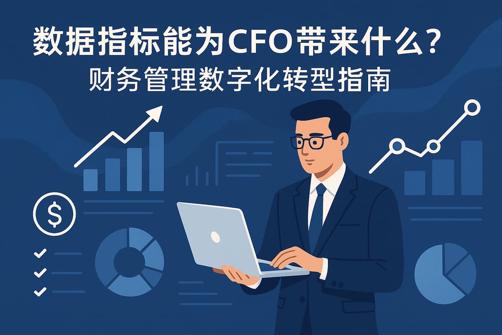 数据指标能为CFO带来什么？财务管理数字化转型指南