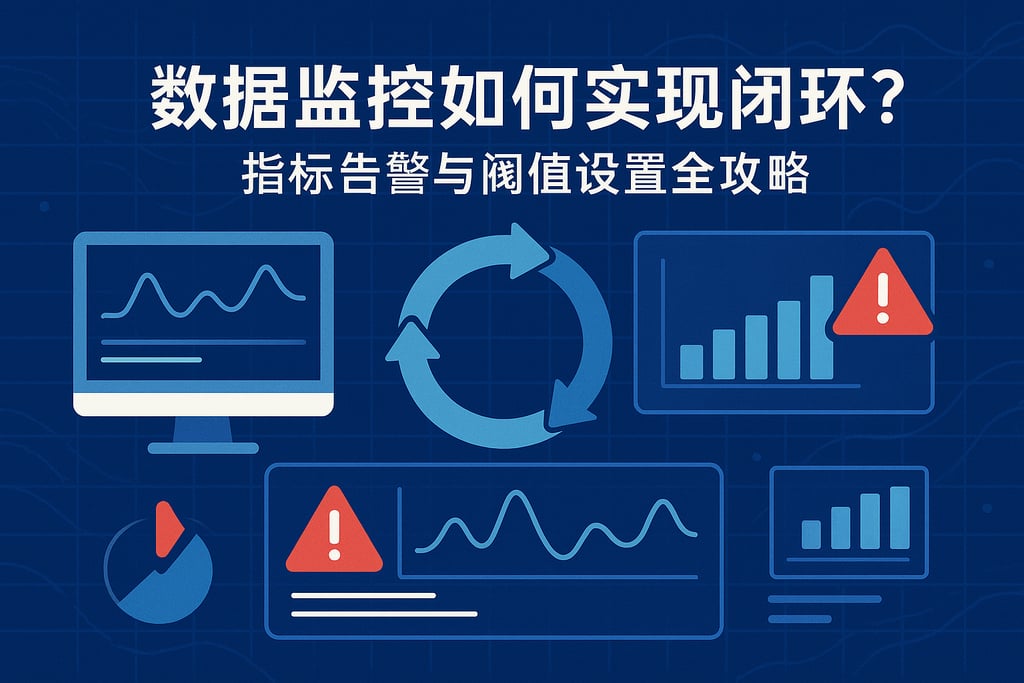 数据监控如何实现闭环？指标告警与阈值设置全攻略