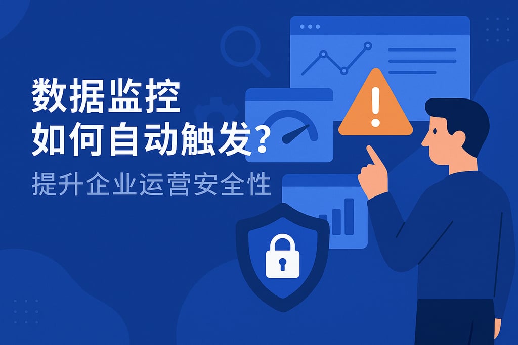 数据监控如何自动触发？提升企业运营安全性