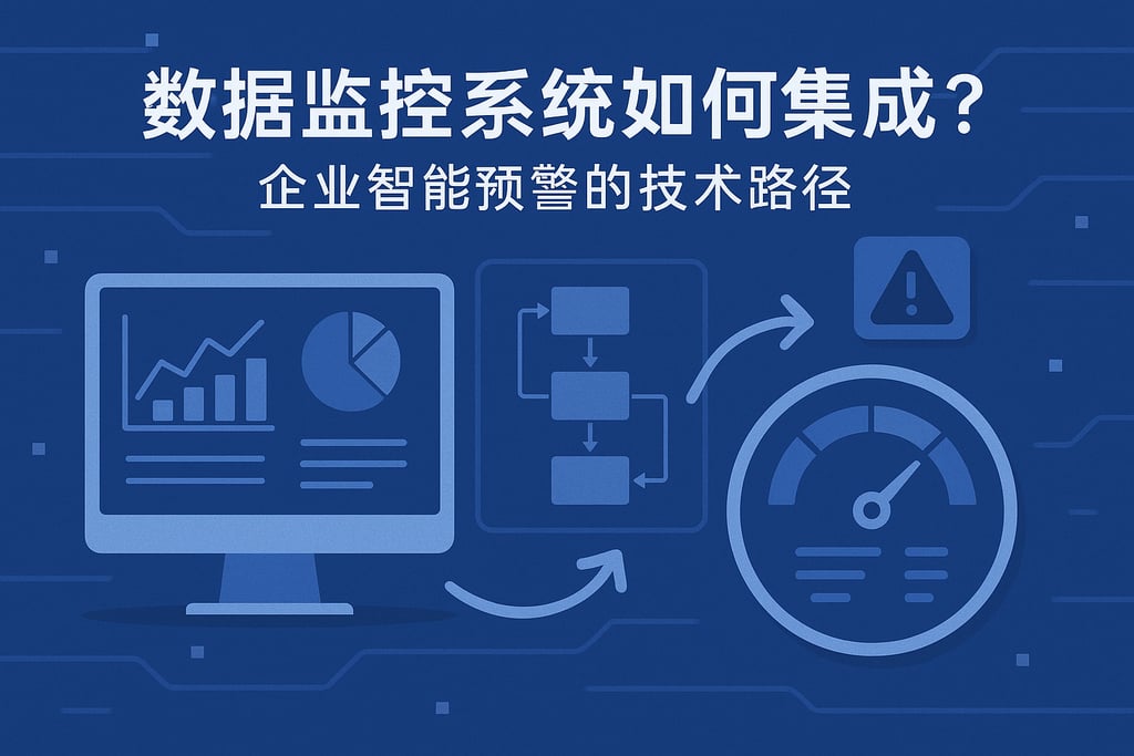 数据监控系统如何集成？企业智能预警的技术路径