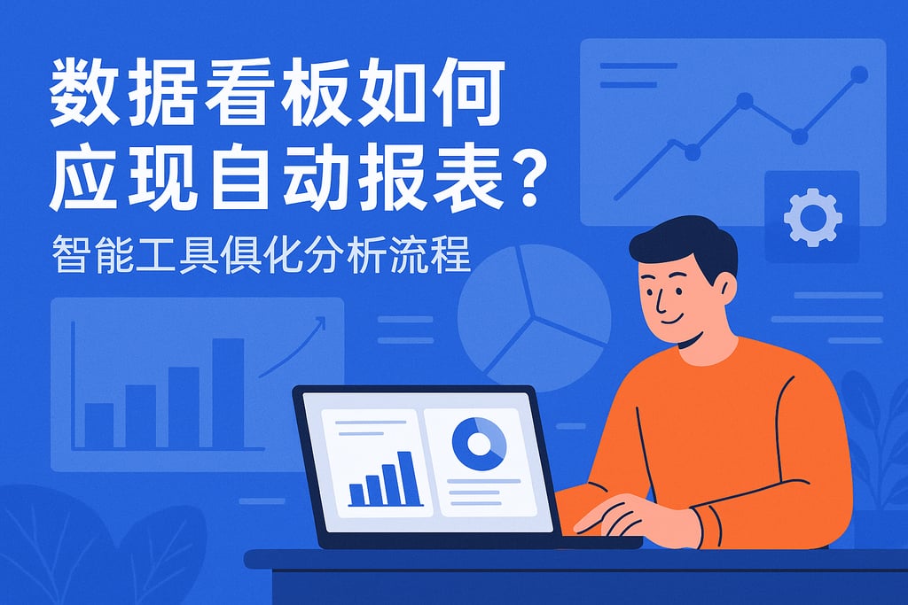 数据看板如何实现自动报表？智能工具简化分析流程