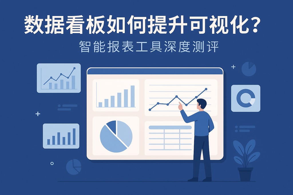 数据看板如何提升可视化？智能报表工具深度测评
