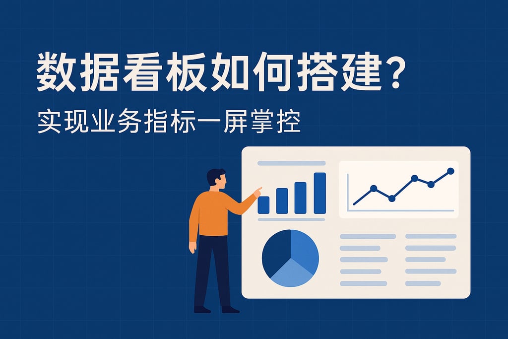 数据看板如何搭建？实现业务指标一屏掌控