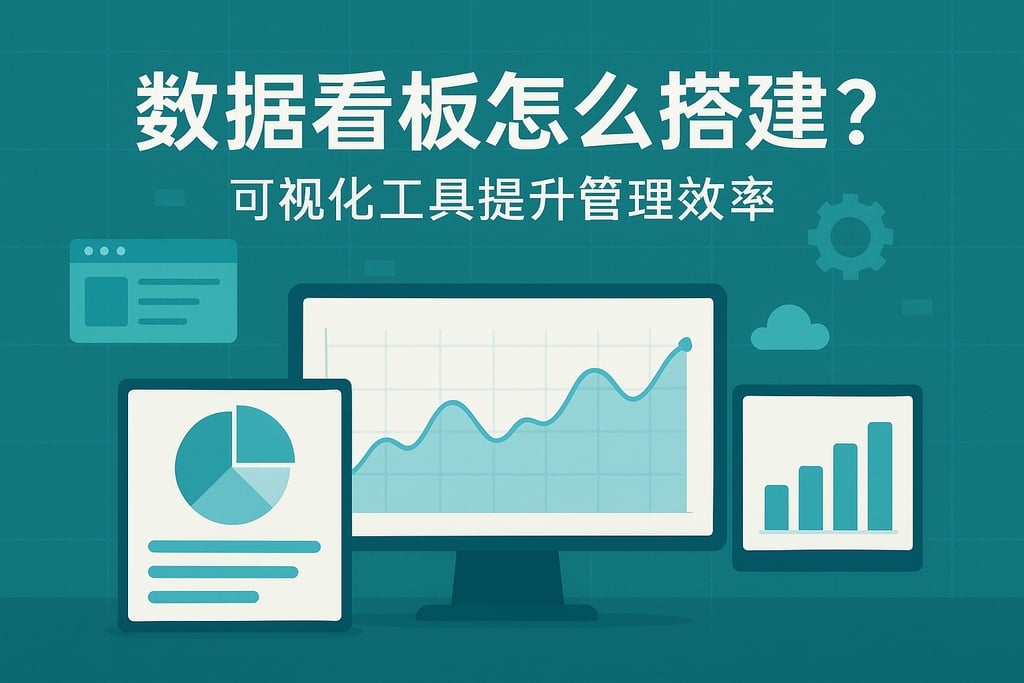 数据看板怎么搭建？可视化工具提升管理效率