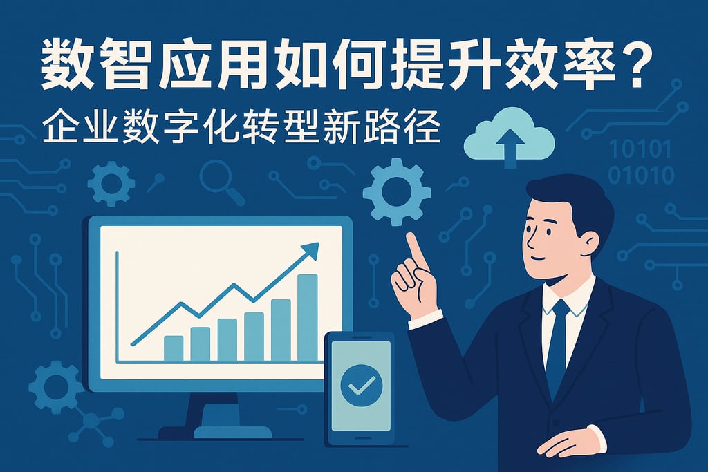 数智应用如何提升效率？企业数字化转型新路径
